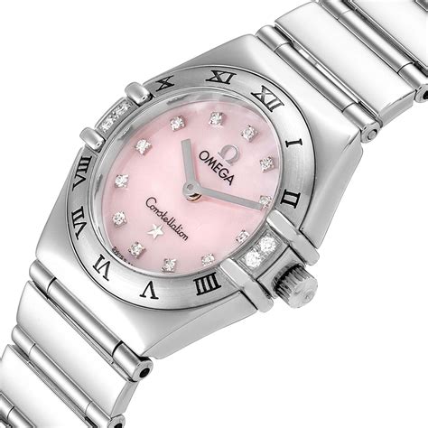 omega constellation pink